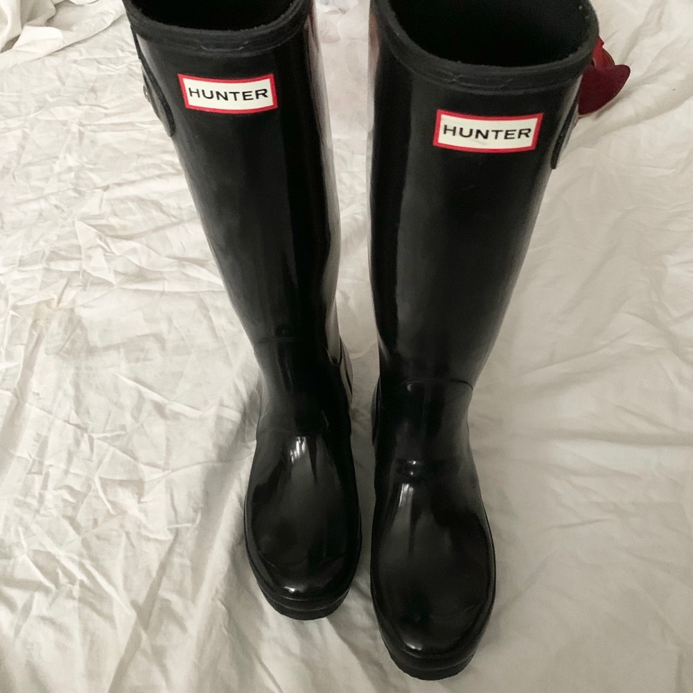 Black Hunter Boots